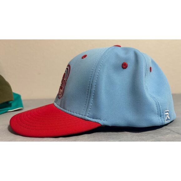 Alternate Color St. Louis Rams Hat Logo Red and Blue Richardson Fitted Large/XL - Picture 4 of 8